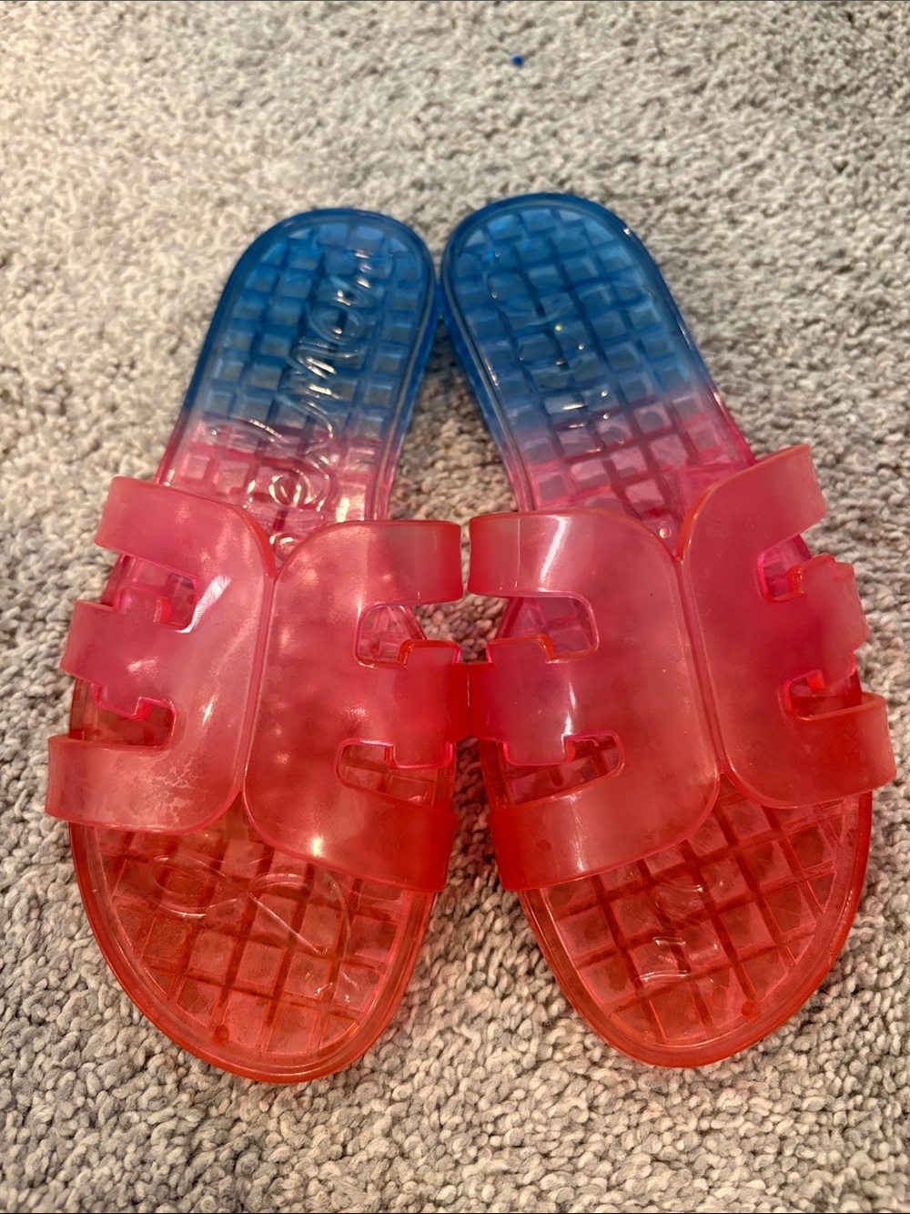 Sam Edelman girls Jelly Slide Sandals 12